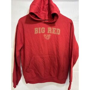 Cornell Big Red L.A.T Sport Boys Hoodie Red Long Sleeve Kangaroo Pocket L 14-16